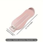 A02  Règle de Mesure du Pied en Plastique Durable - Outil Facile à Utiliser pour la Taille des Chaussures, Mesurage Précis au Centimètre – Image 2