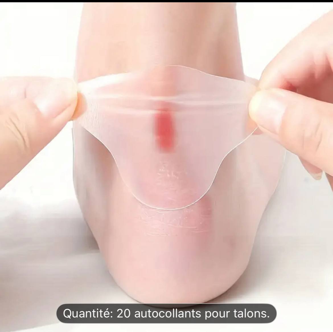 IMG_20250918_162758_772 A05  20pcs Protecteurs de Talon en Gel, Coussinets Adhésifs pour Doublures de Talon, Autocollants pour Chaussures, Coussin de Soin des Pieds – Image 1